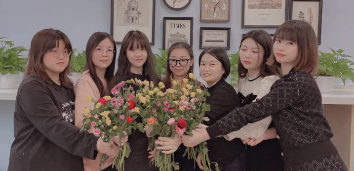 3·8妇女节——4688美高梅科技鲜花萦绕，优美相伴